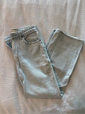 Abercrombie & Fitch Light Blue High-Rise Jeans